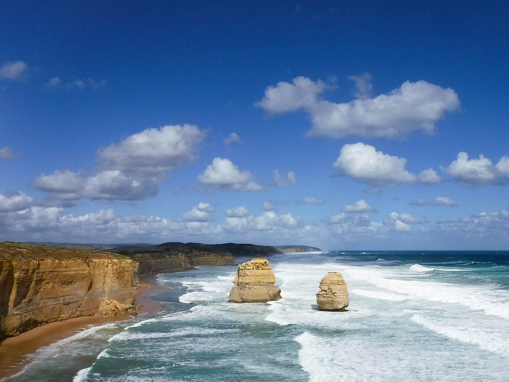 sea stacks