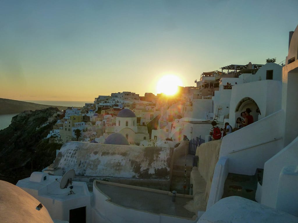 Oia sunset