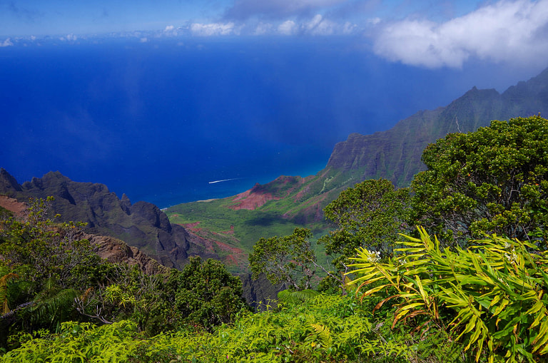 Kalalau Valley overlook