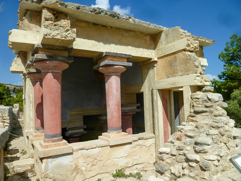 Minoan ruins