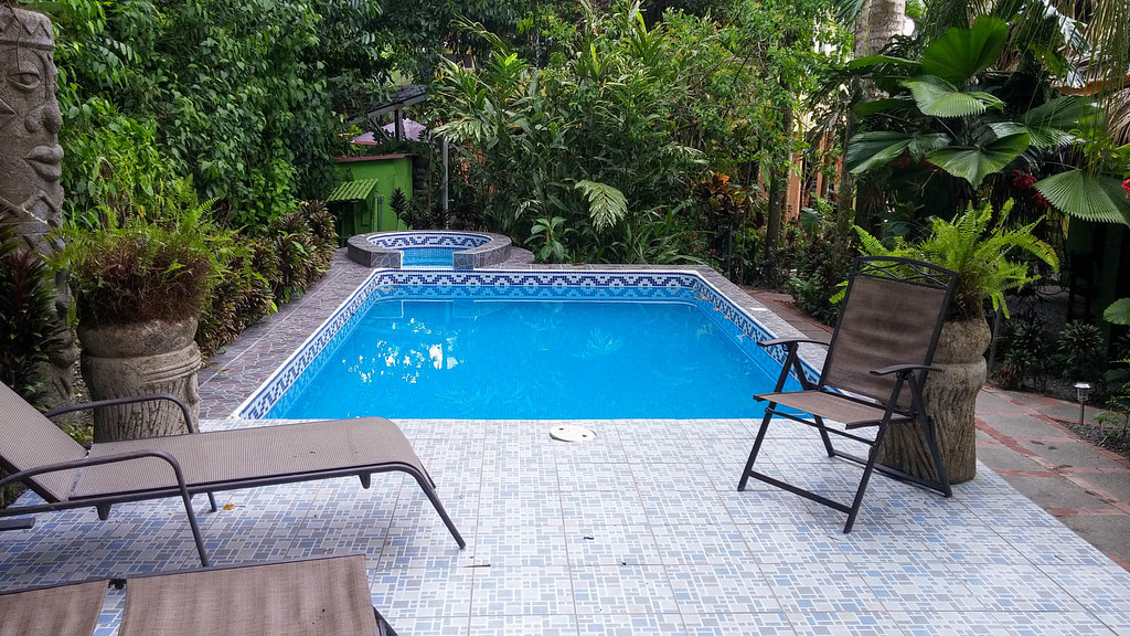 pool at hotel