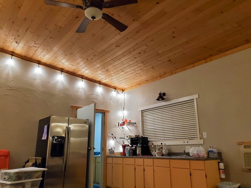 party lights inside