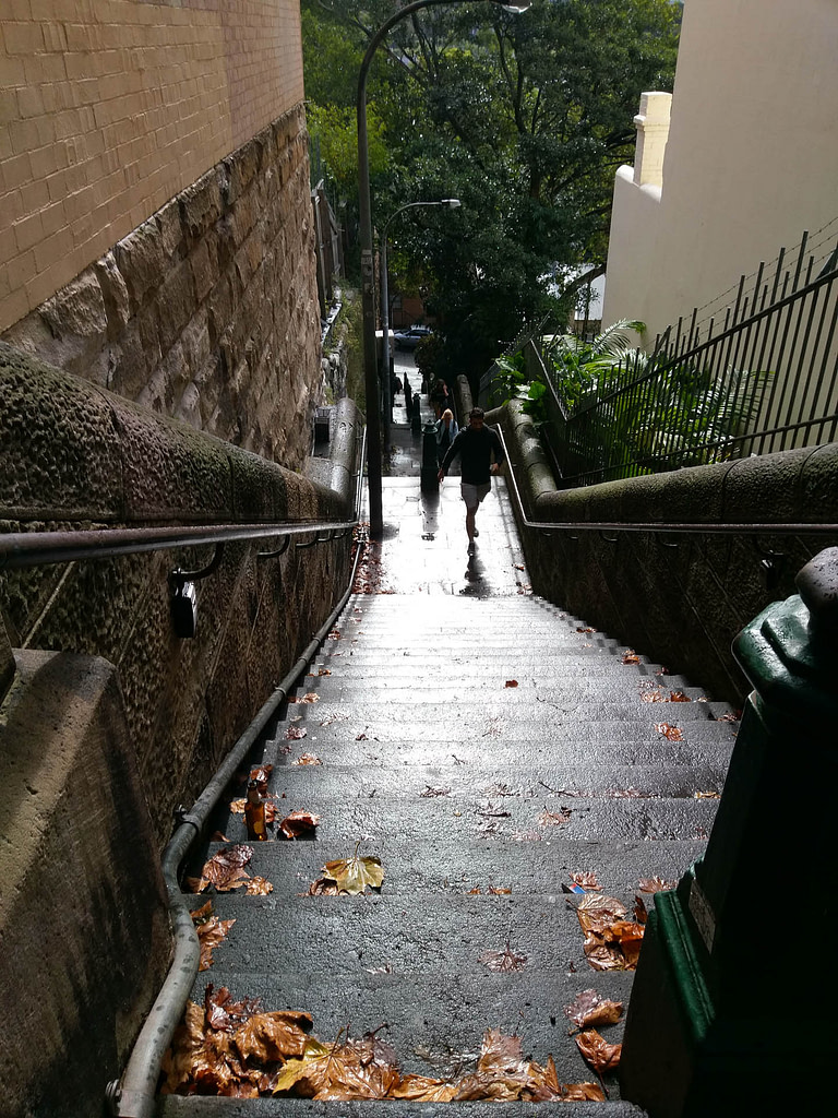 steps