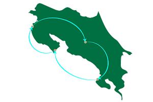 Costa Rica Map