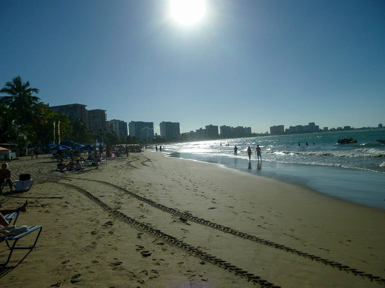 beach at Isla Verde
