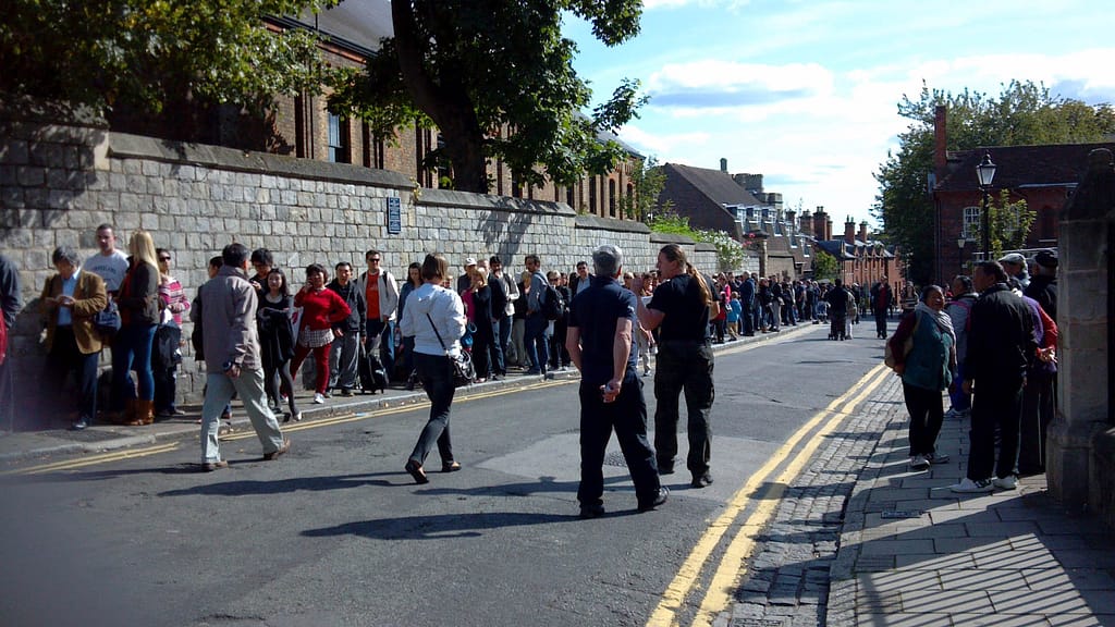 line for castle