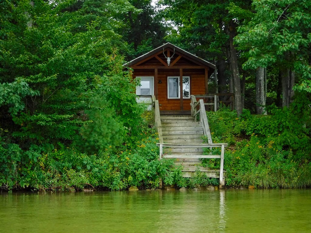 lakeside structure