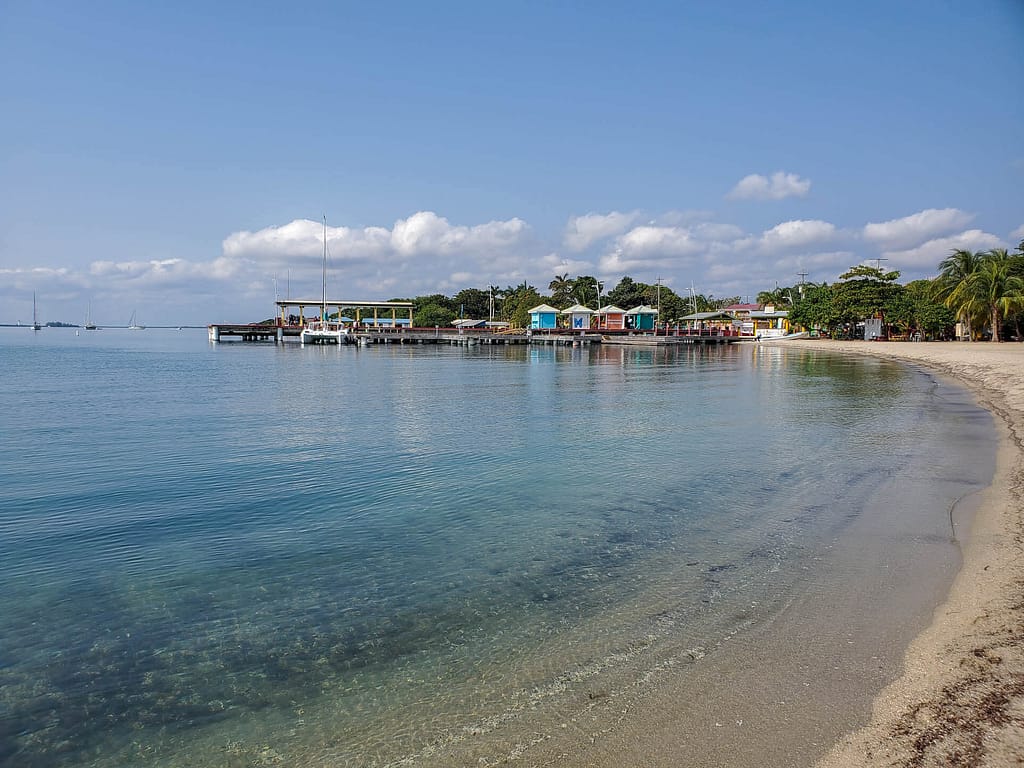 near pier