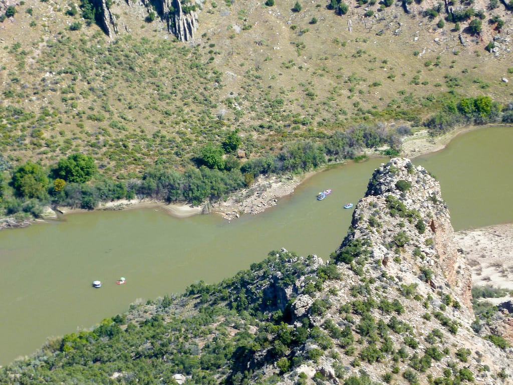 Rafters on the Green River
