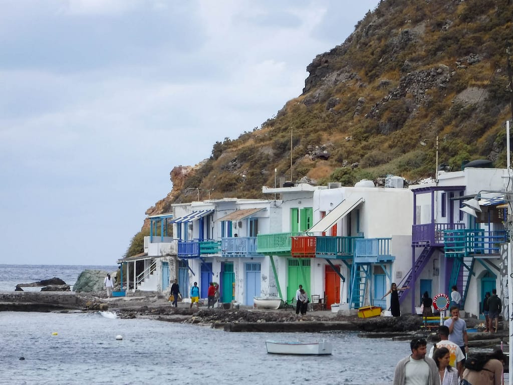 fishermens' houses