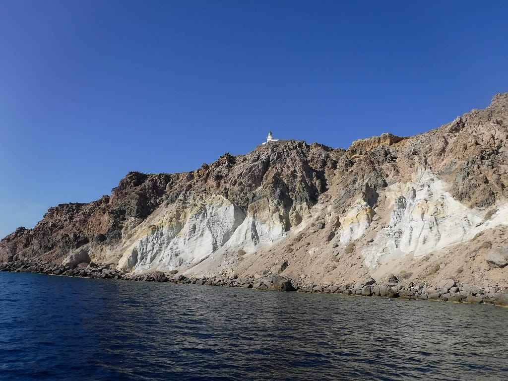lighthouse on cliff