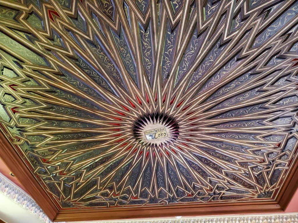 ceiling in our hotel