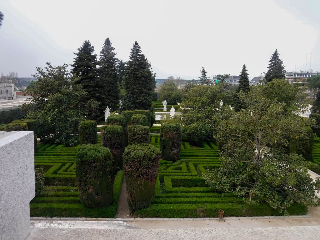 Sabatini Gardens from above