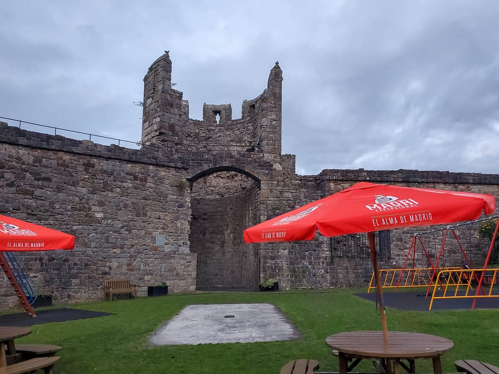 Spanish umbrella in Wales