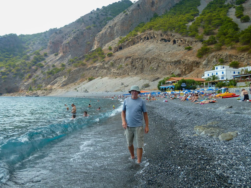beach at Agia Roumeli