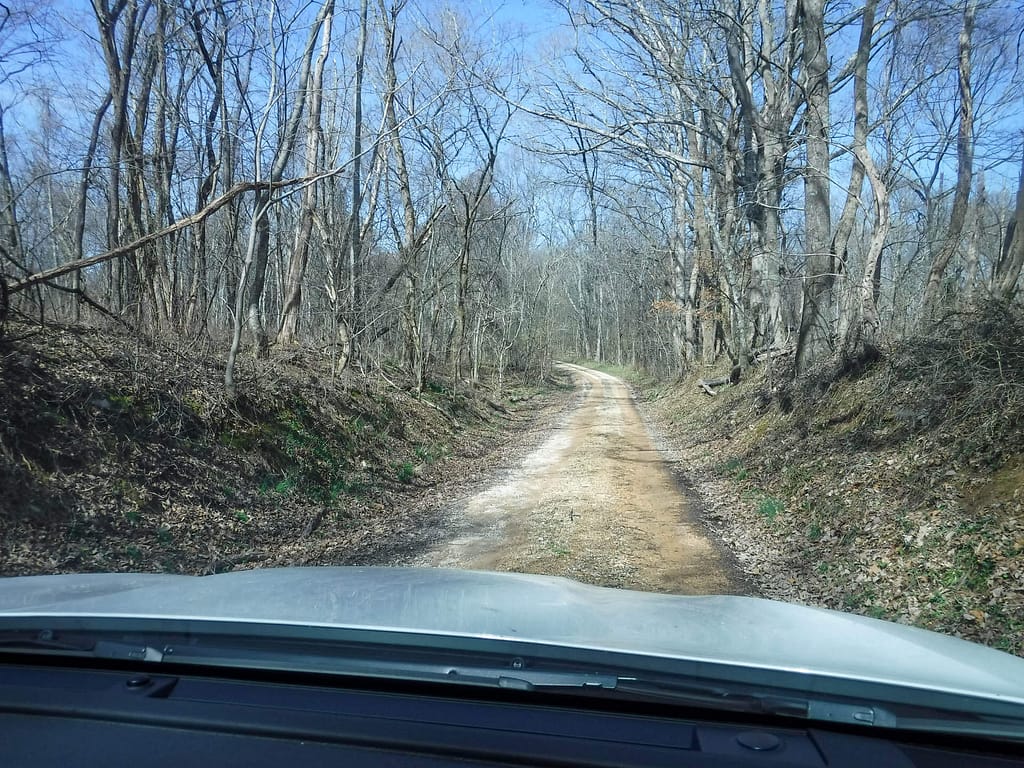 driving the Old Trace