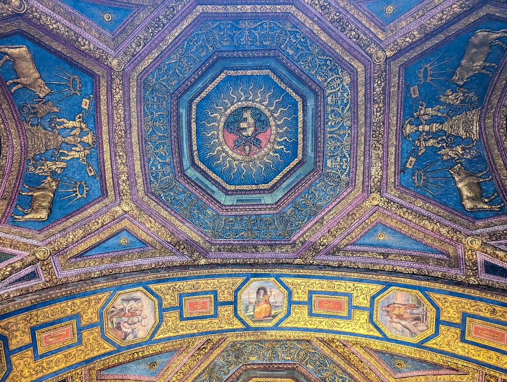 colorful ceiling
