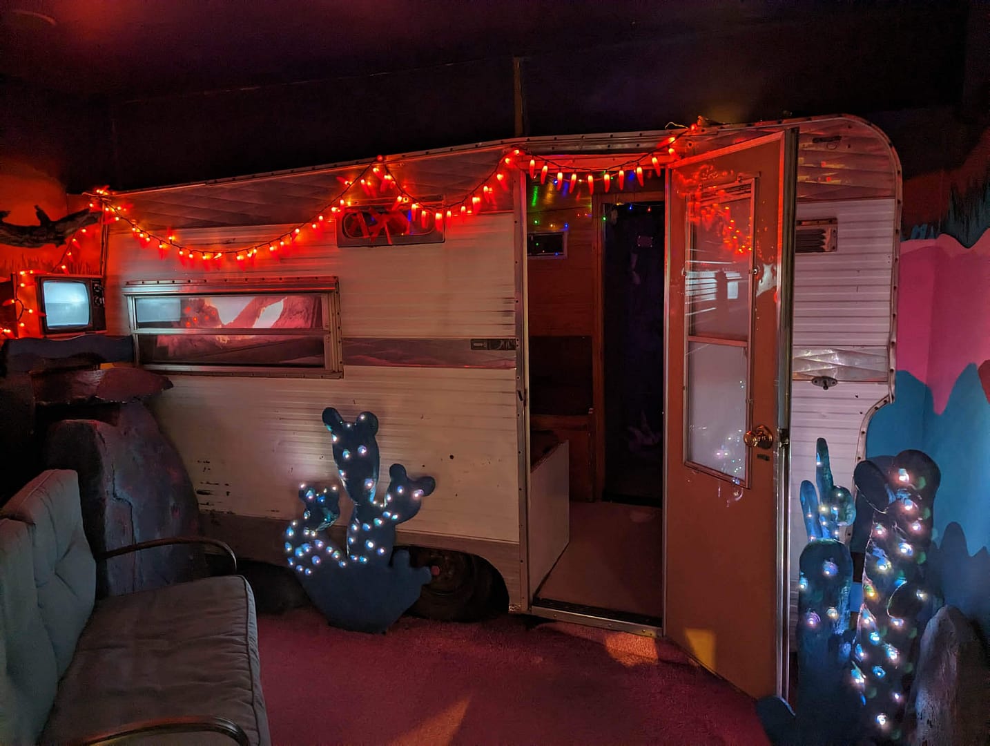 colorful trailer art
