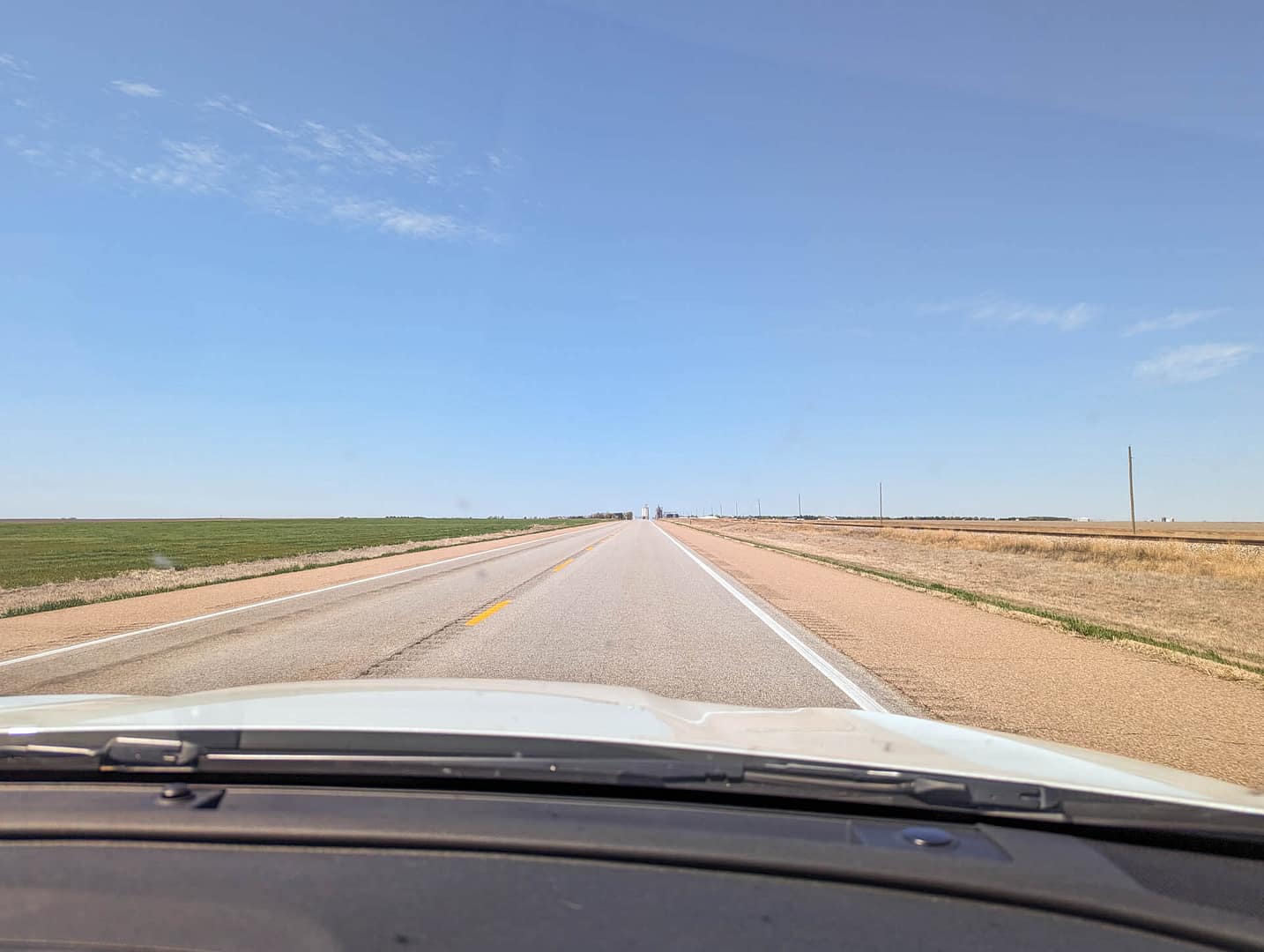 flat road