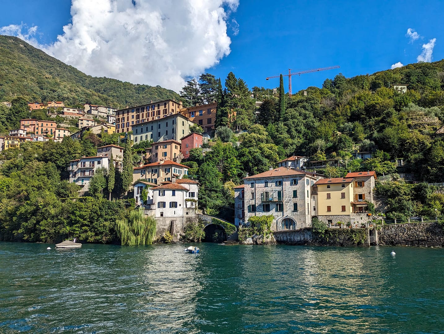 village on Lake Como