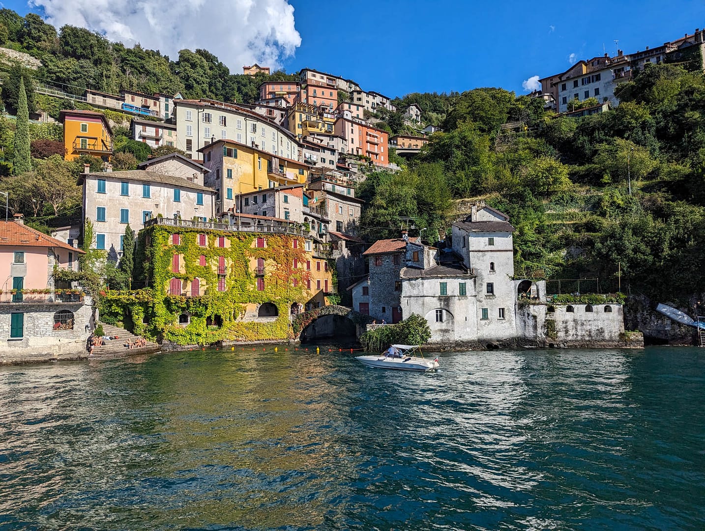 colorful buildings near water
