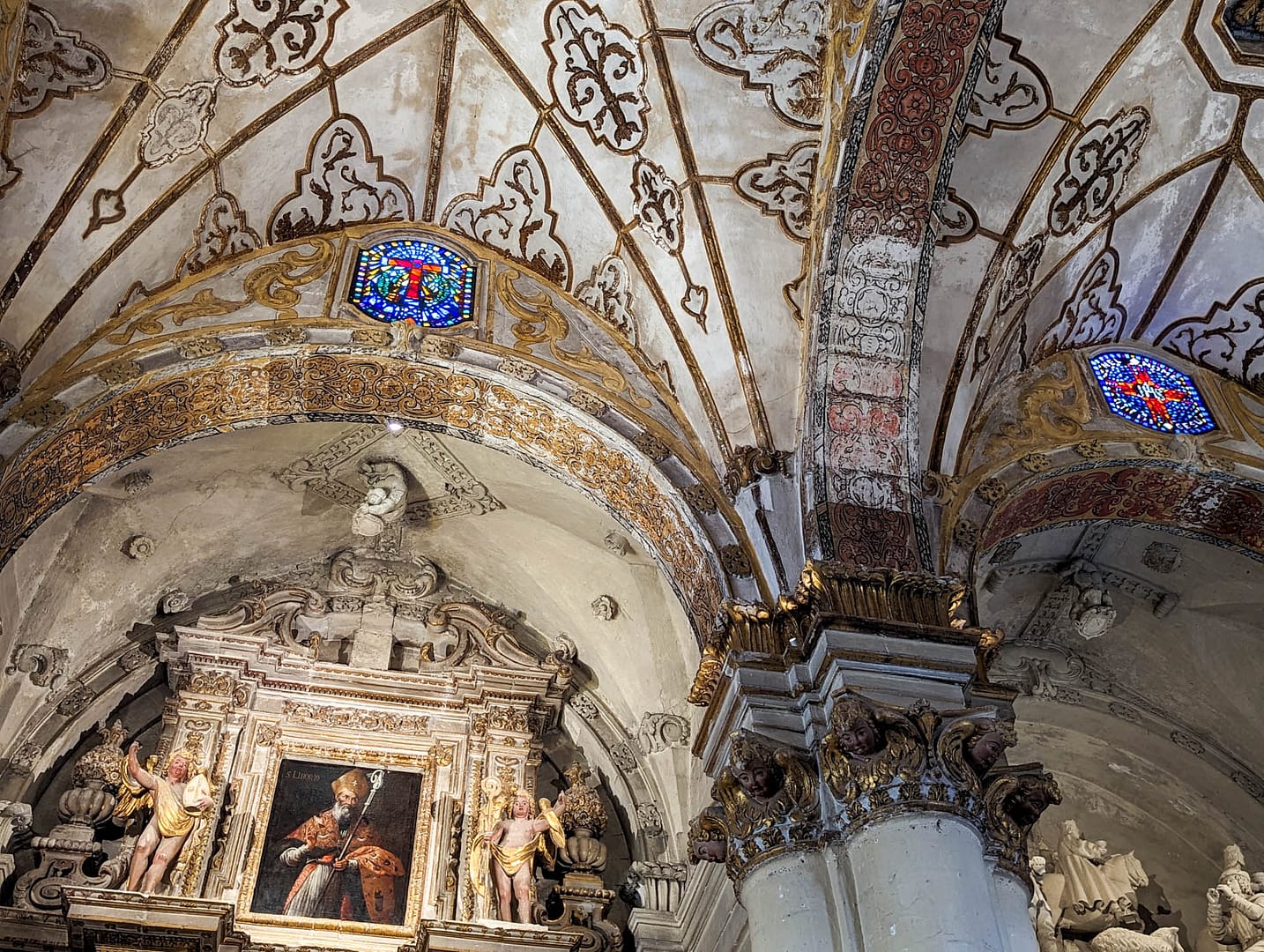 church ceiling