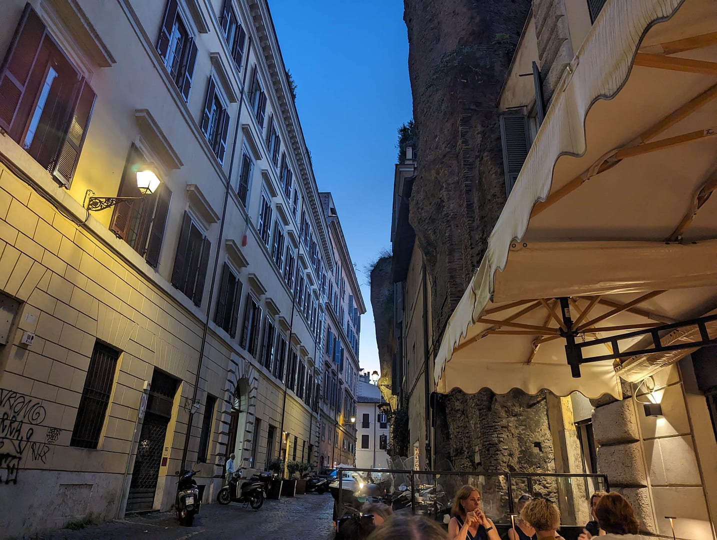 our street in Rome