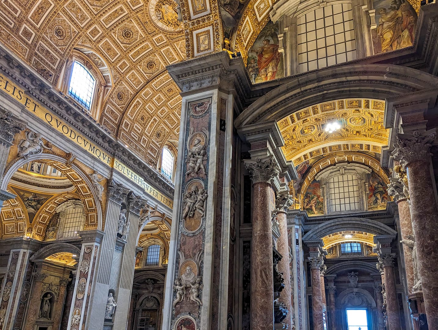 interior column and arches