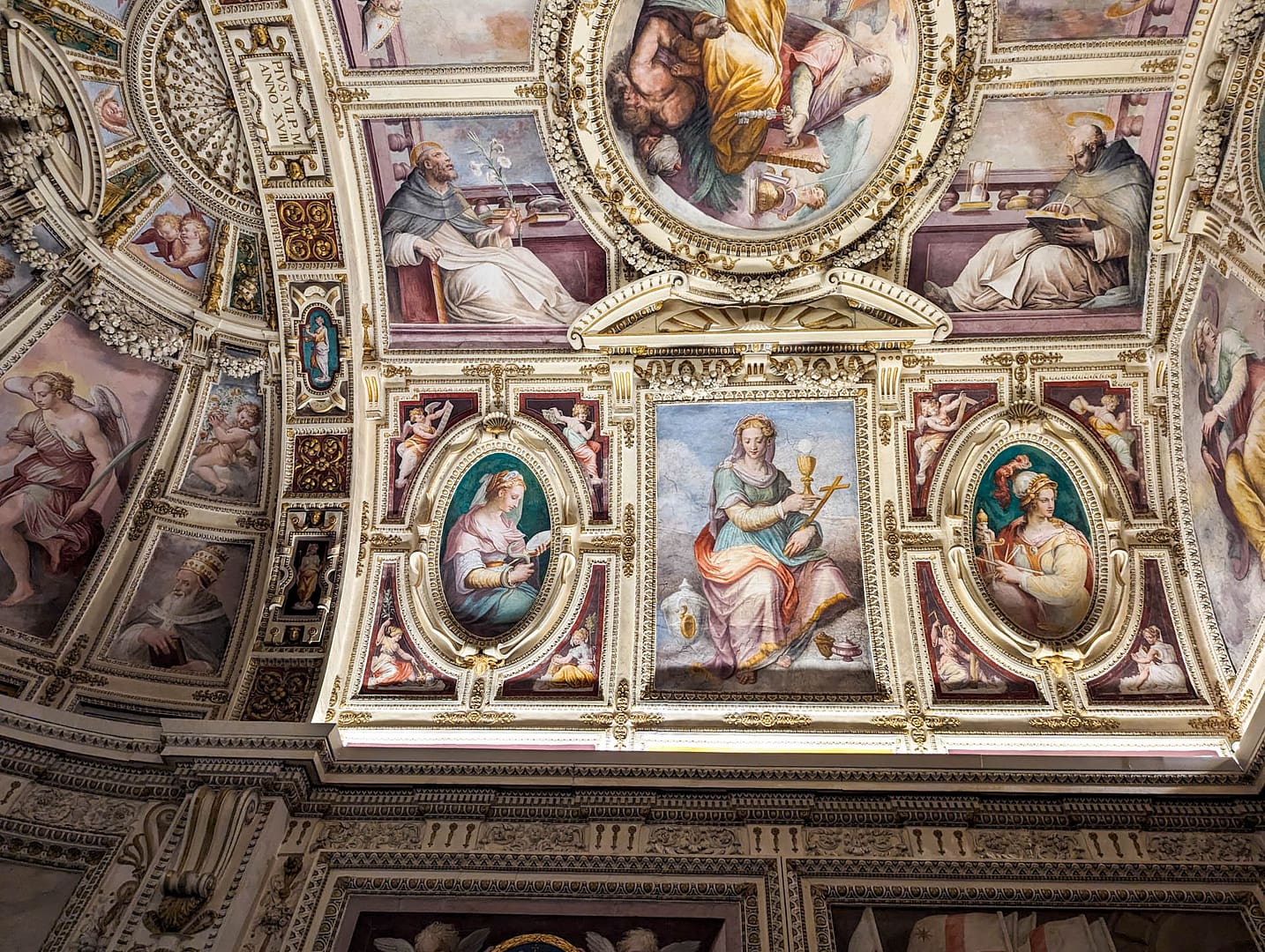 Vatican Museum ceiling