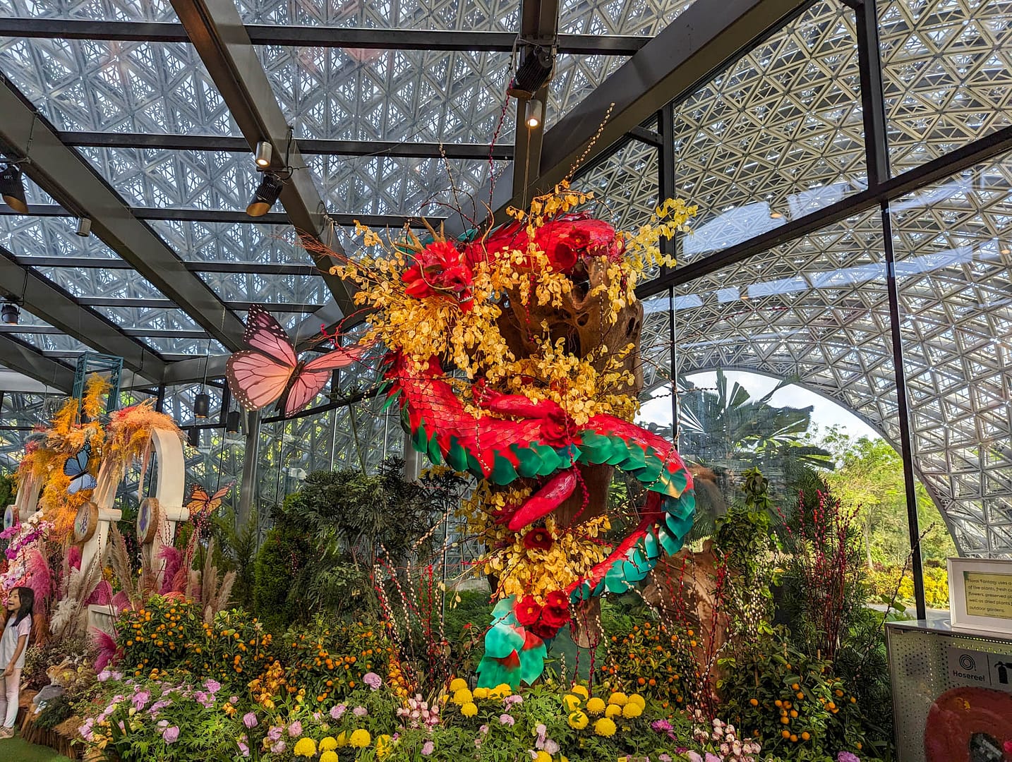 floral dragon