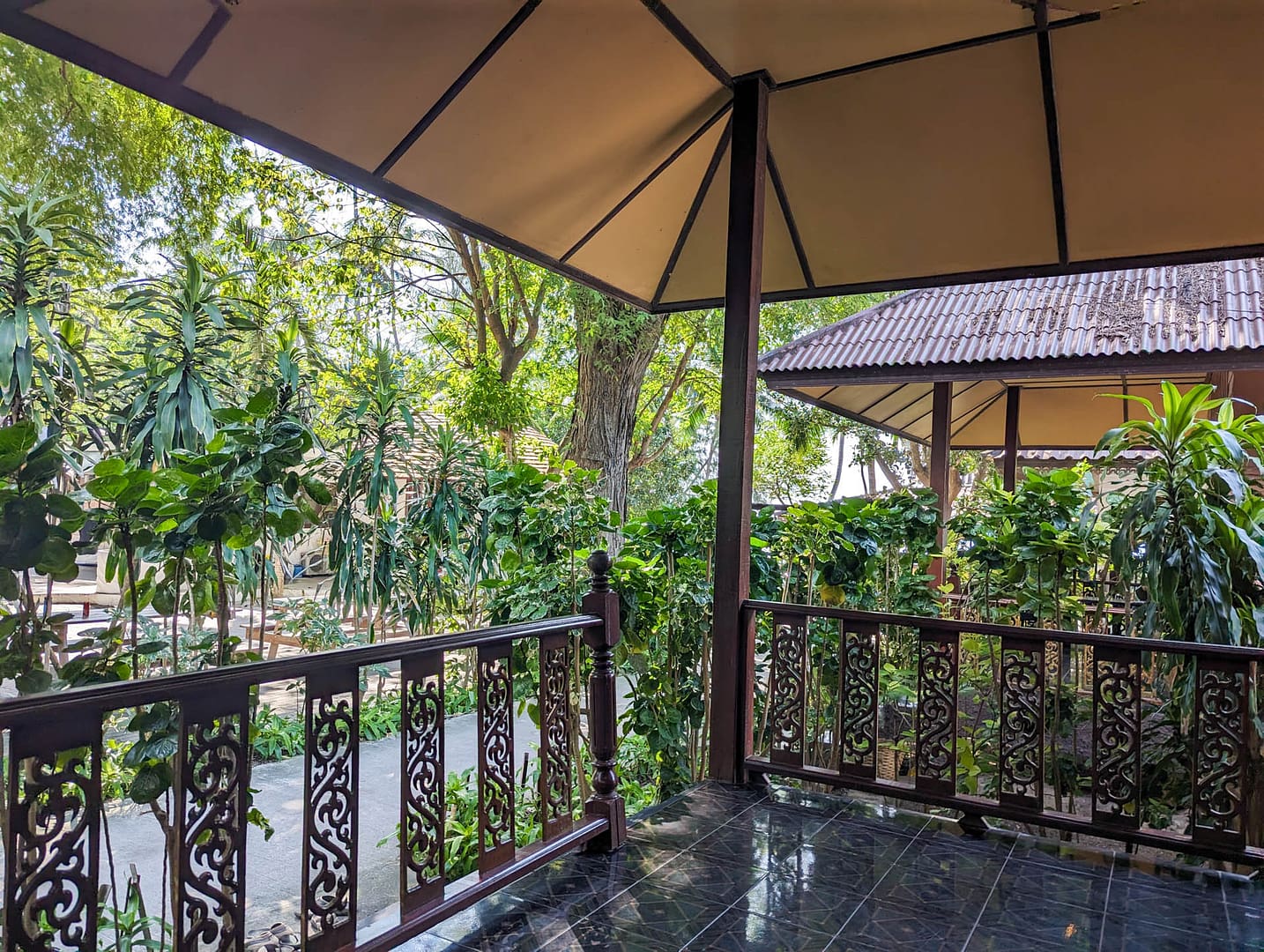 view from porch