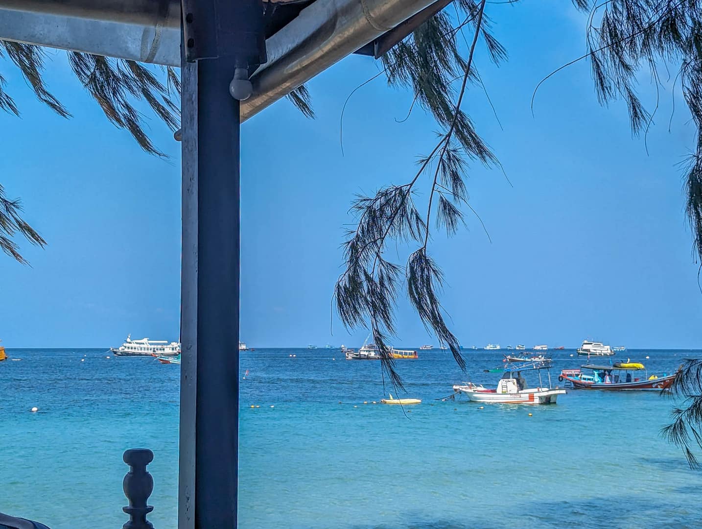 view from restaurant