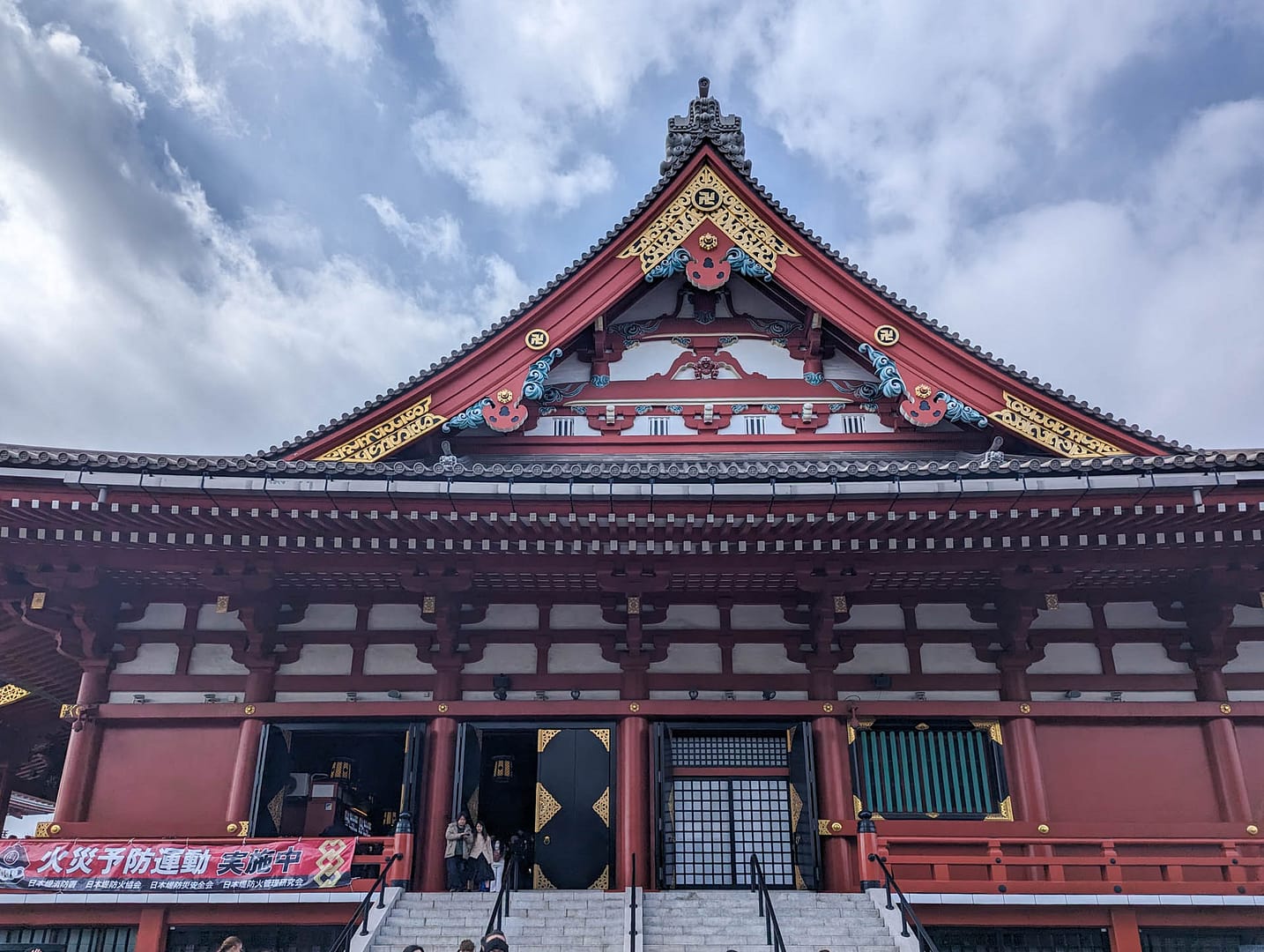 temple front