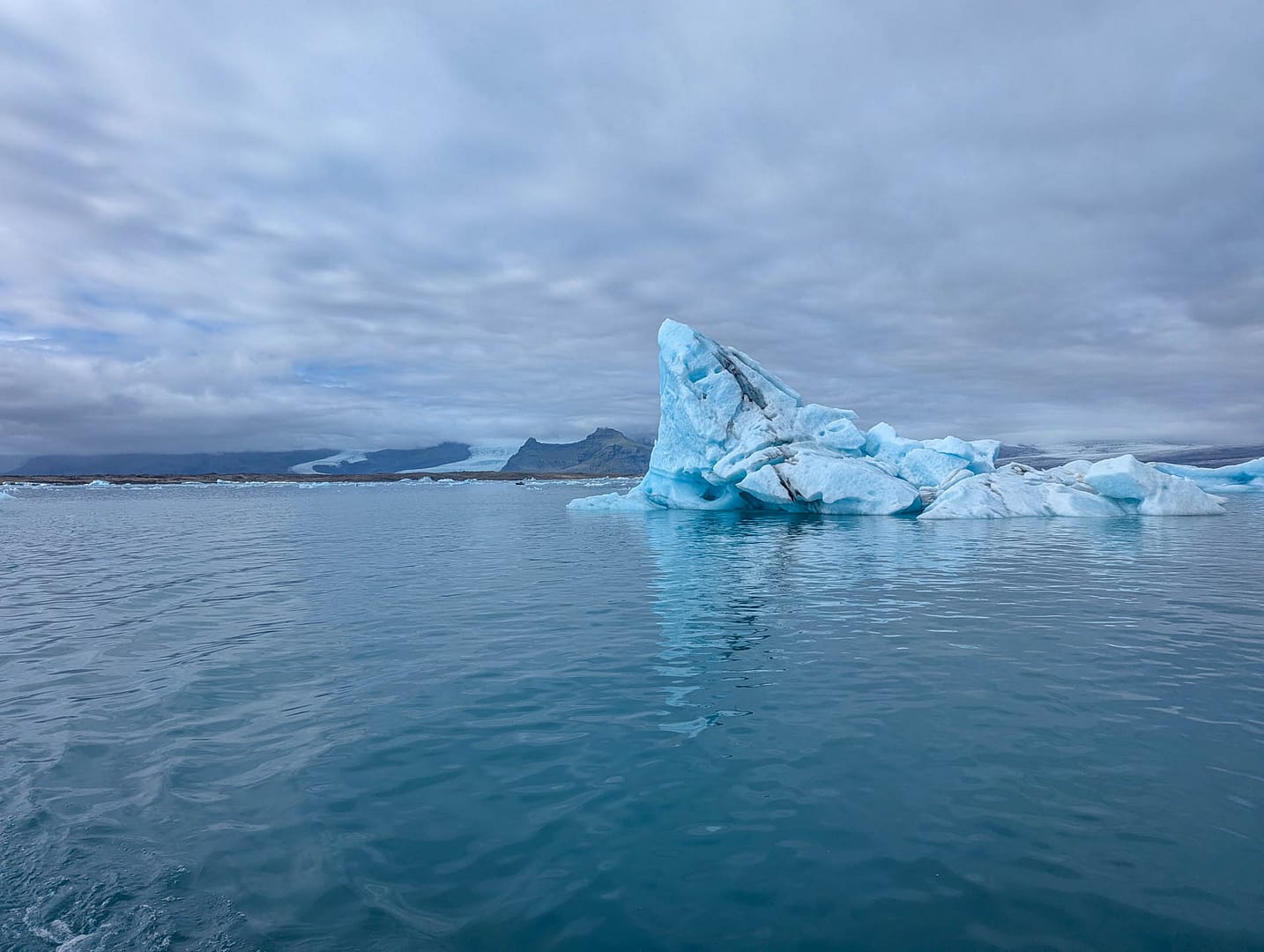 iceberg in lagoon