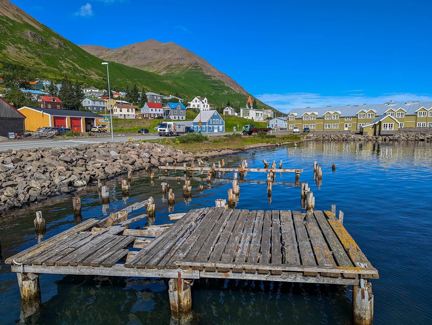 Siglufjordur harbor