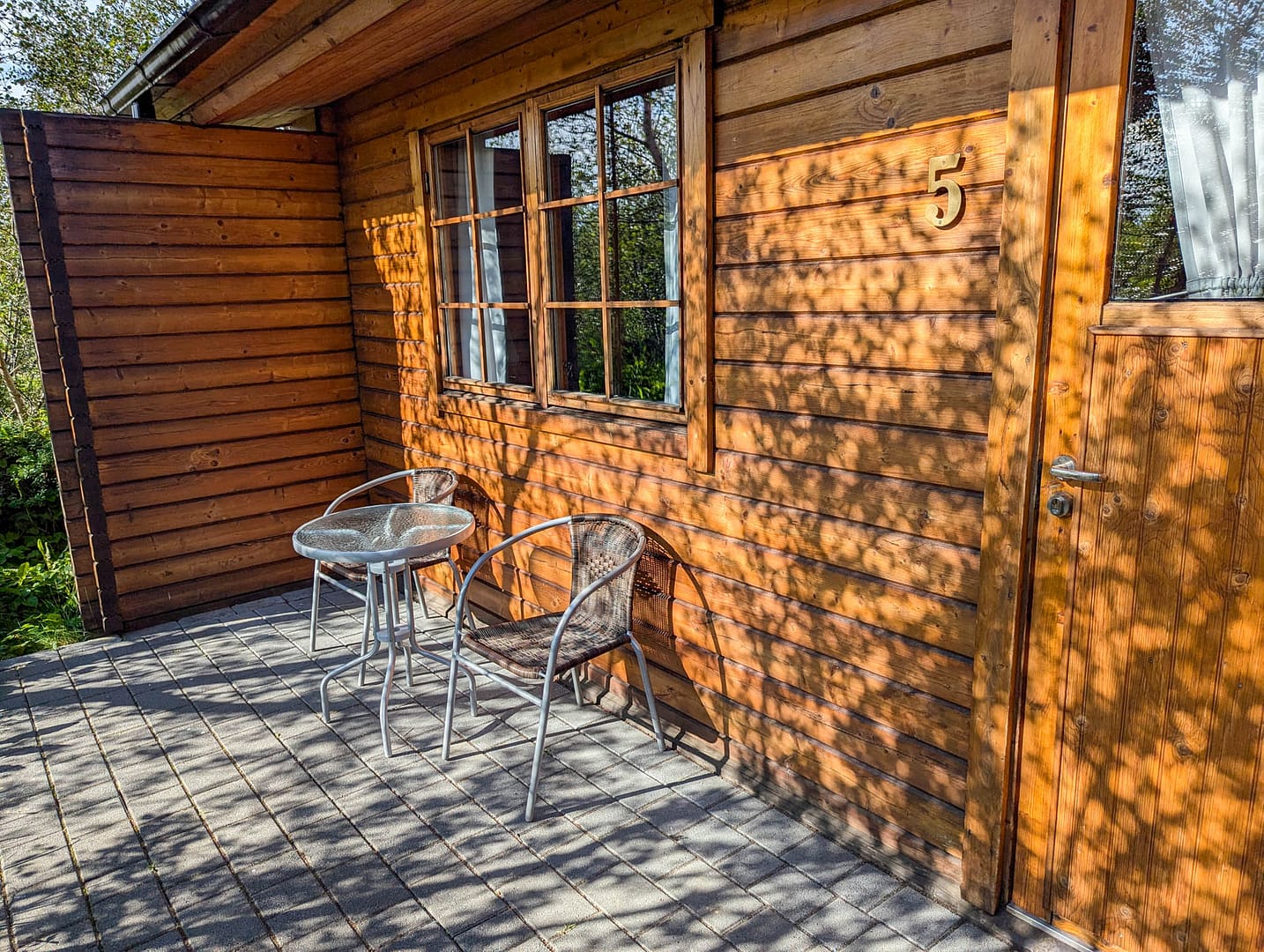terrace outside room