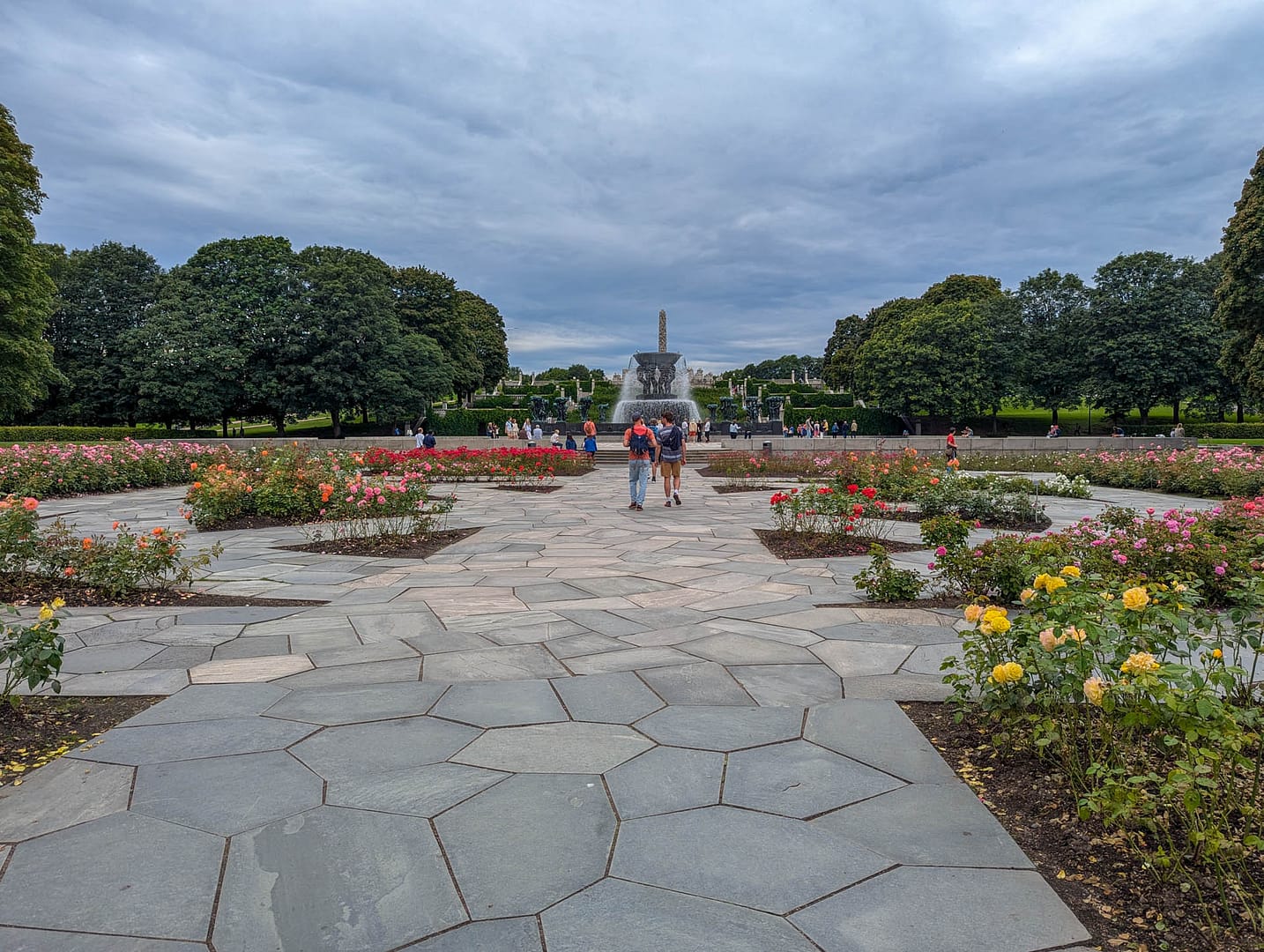 entrance to park