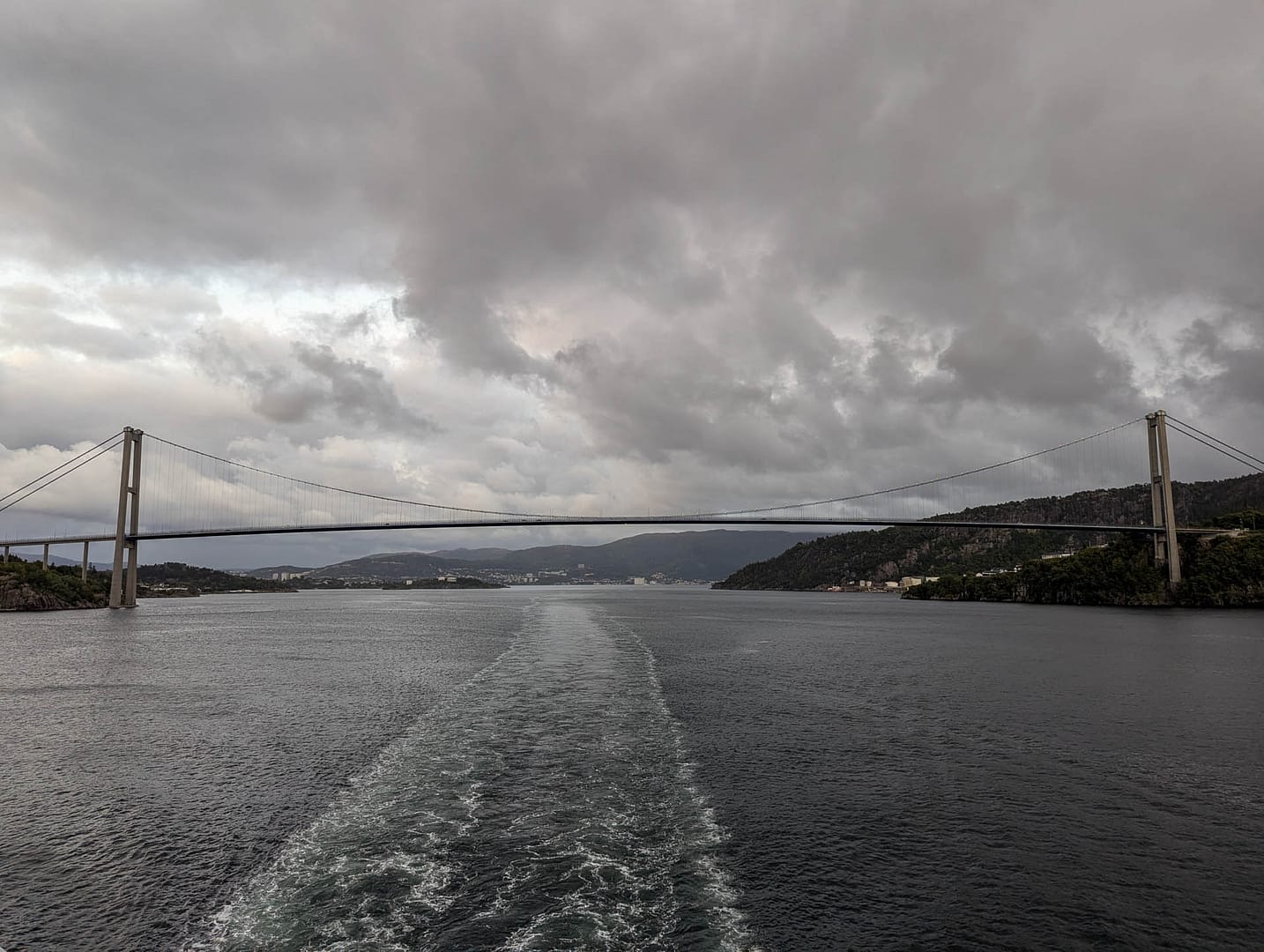 Bergen from ship