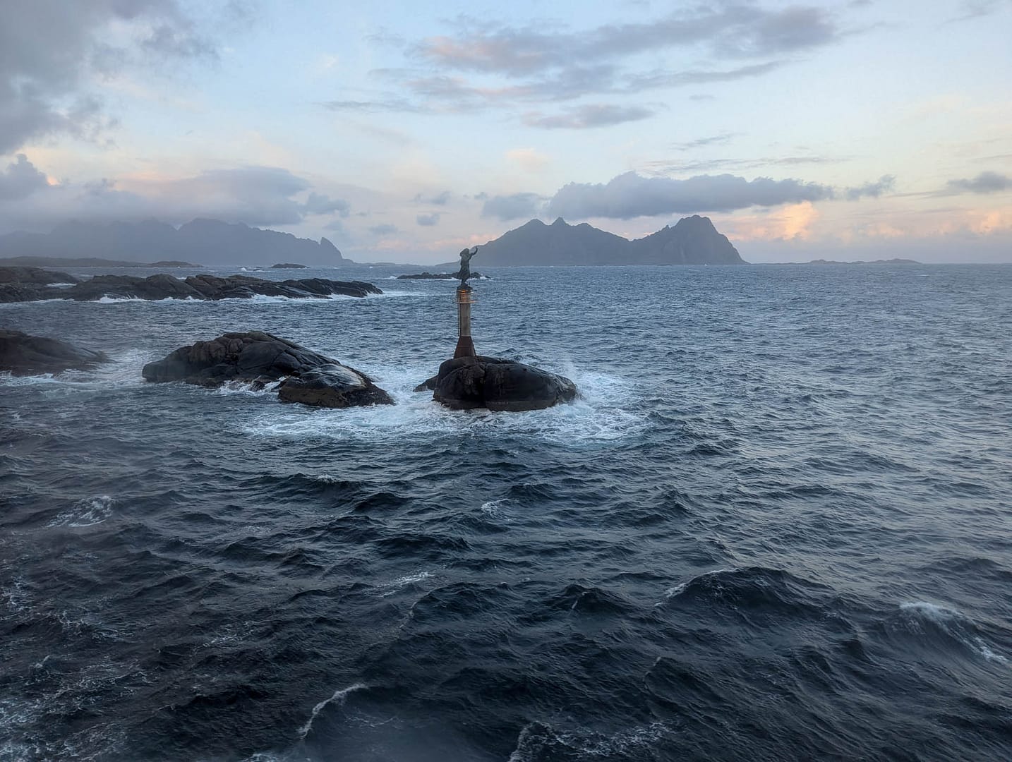 islands and marker