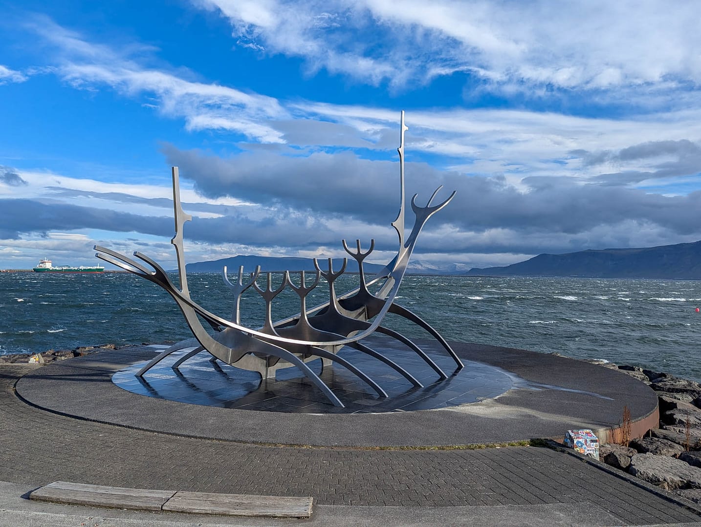 Sun Voyager sculpture
