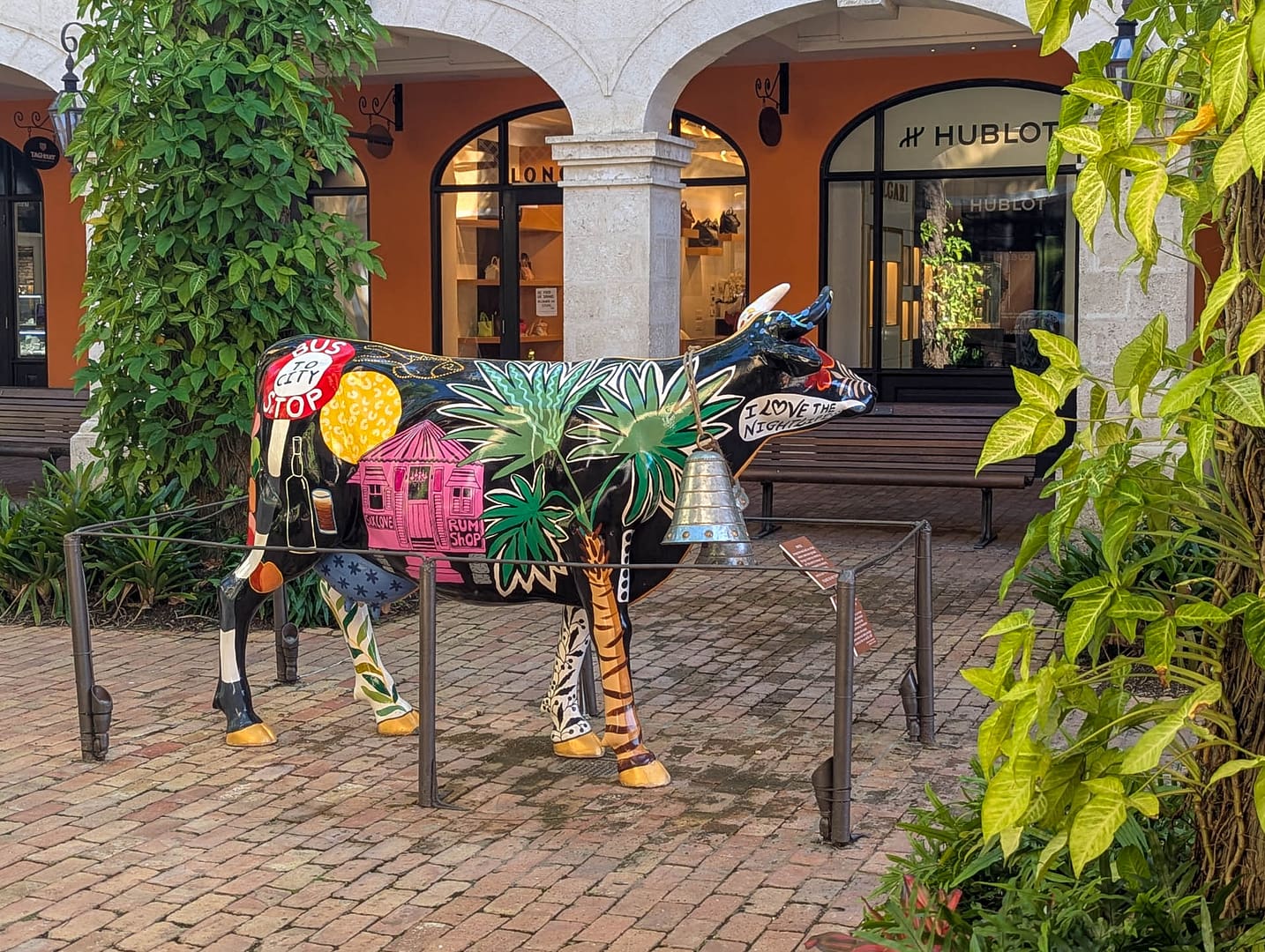cow statue