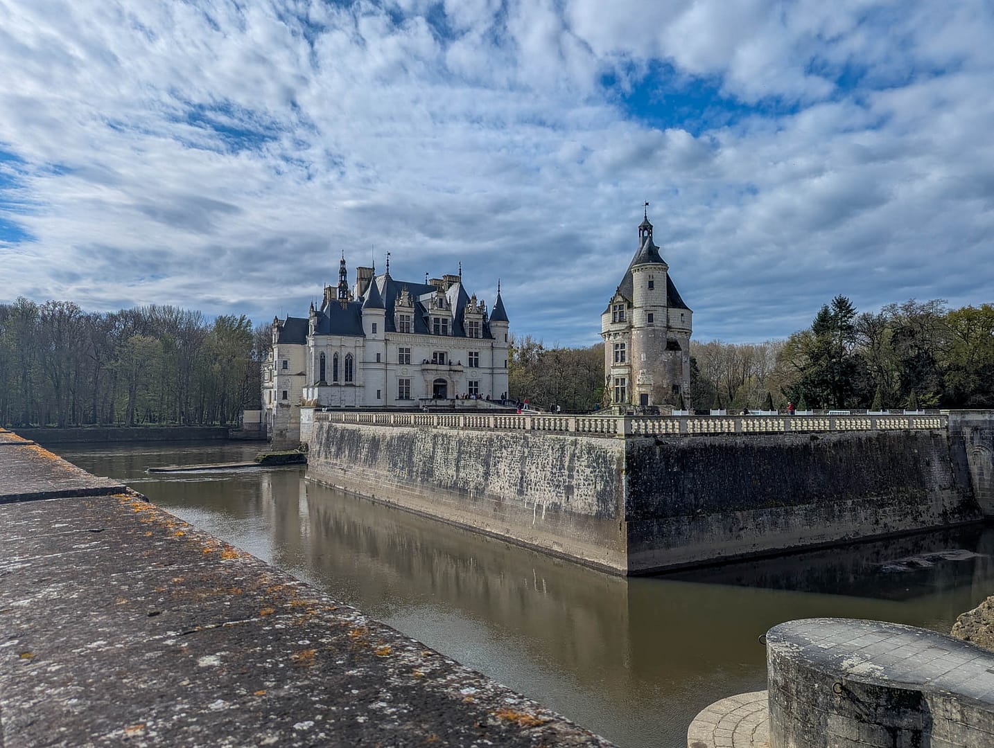 Chenonceau and its moat