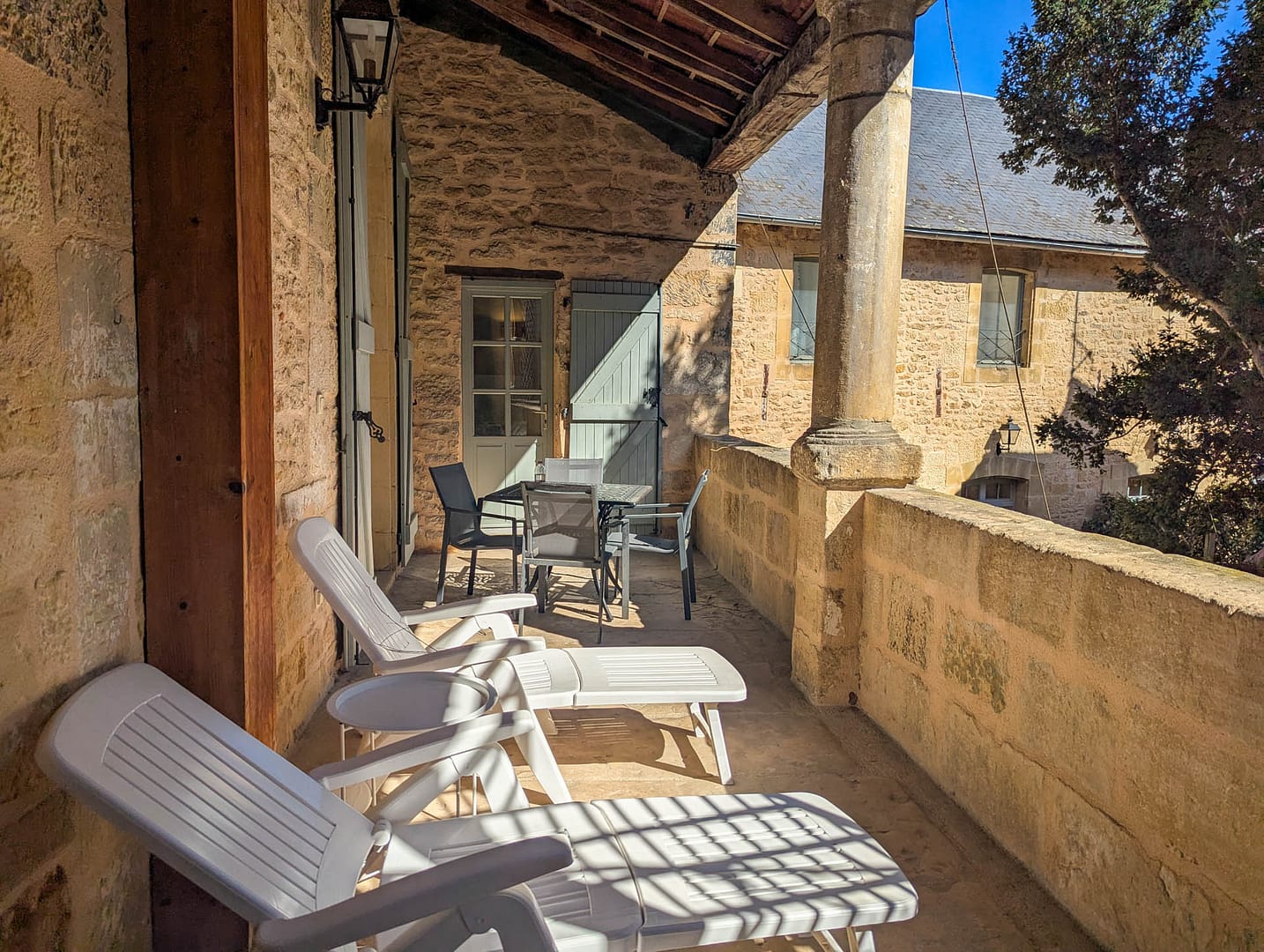 hotel room balcony