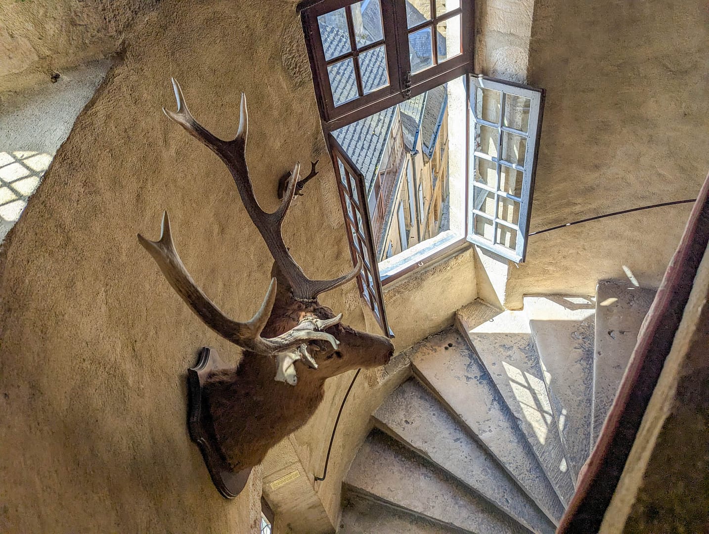 spiral staircase