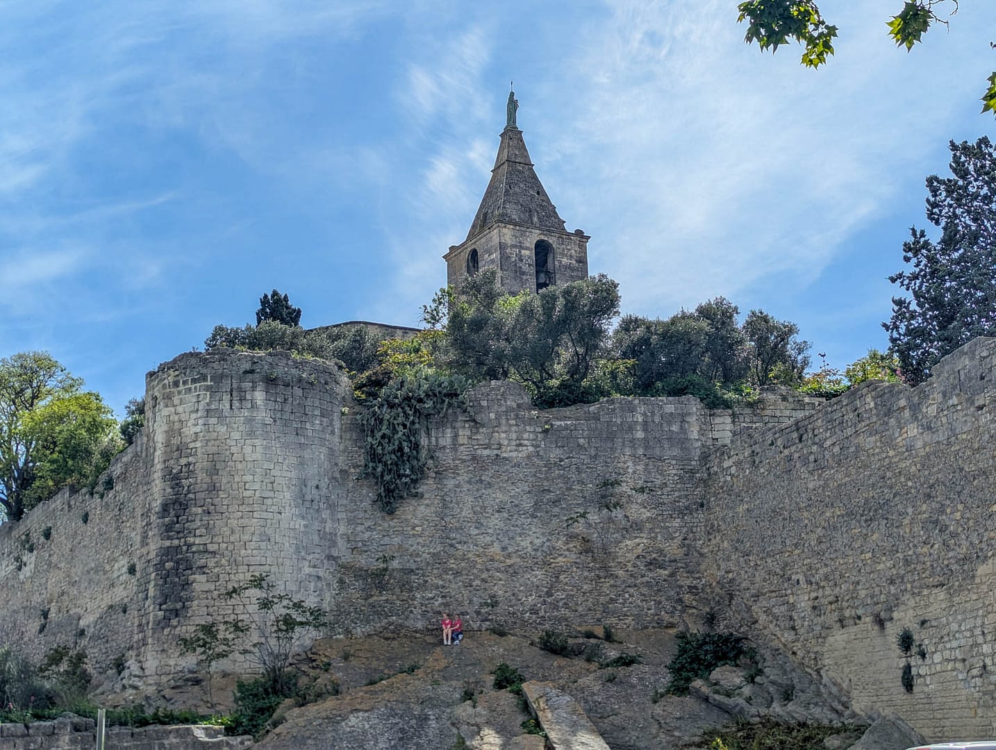 city walls