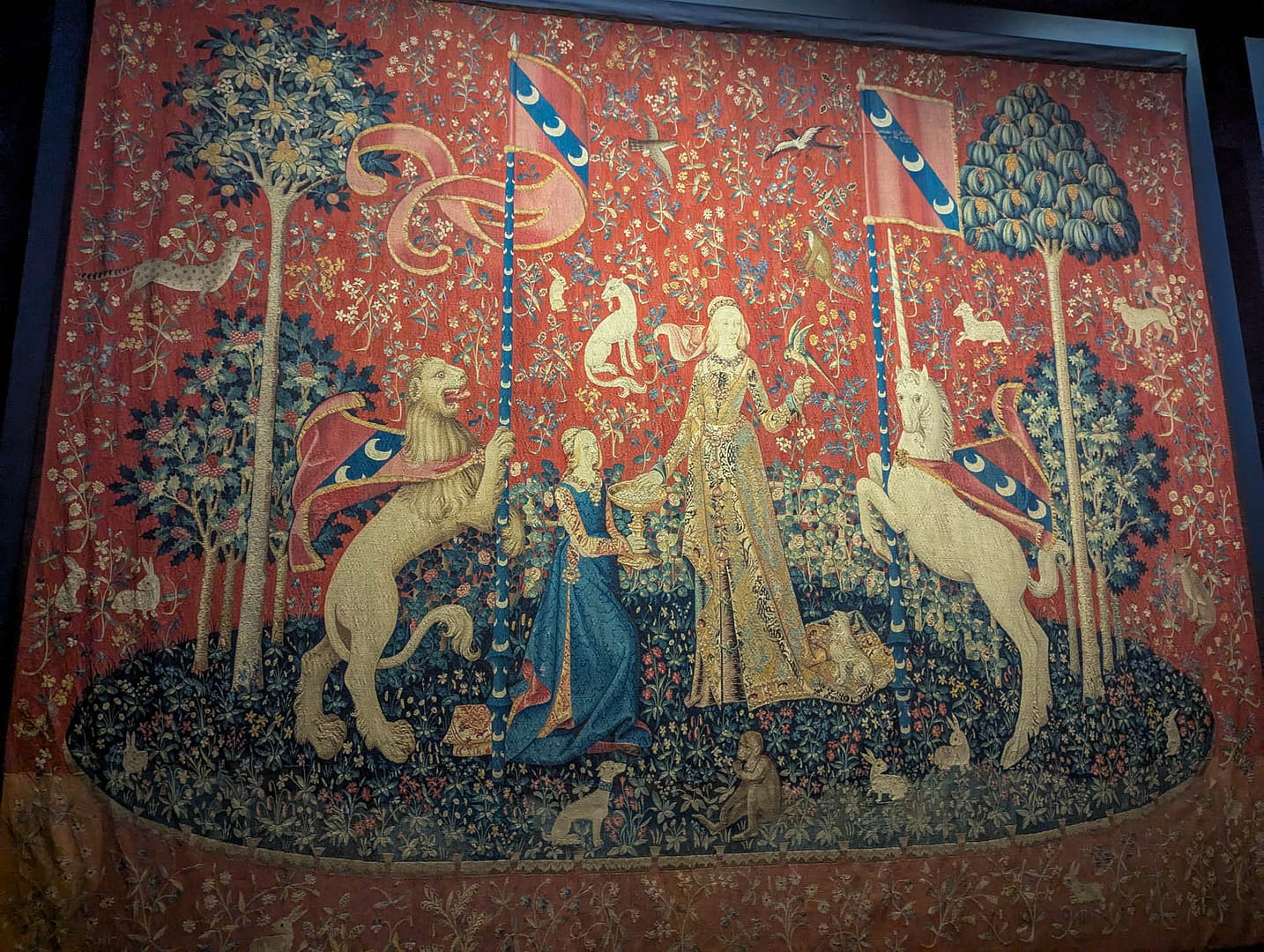 Lady and Unicorn tapestry