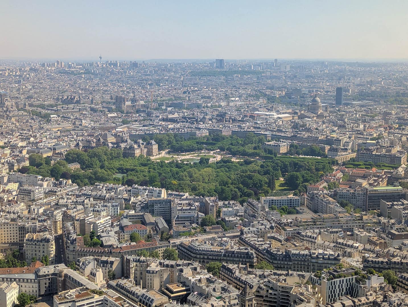 view from tower