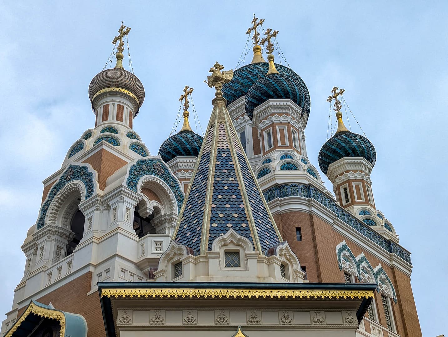 roof of Russian cathedral