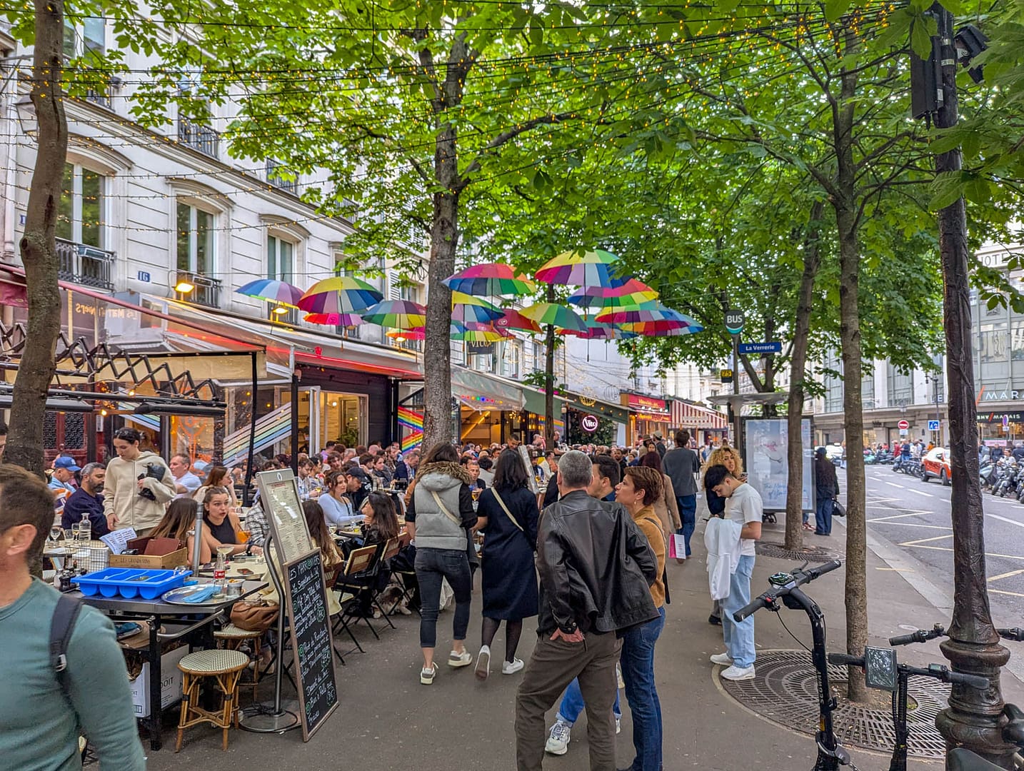 Paris cafes