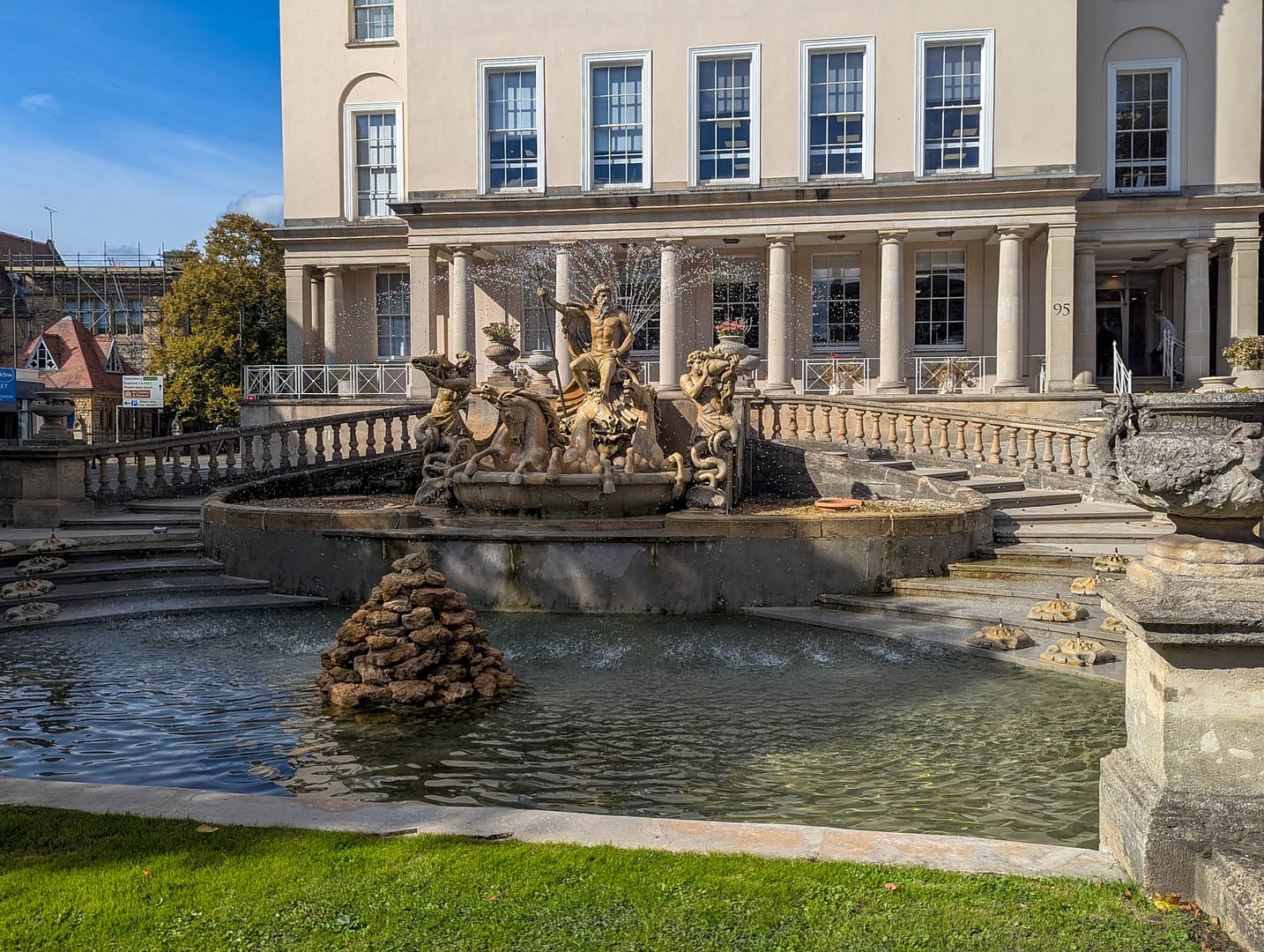 fountain inspired by Roman fountain